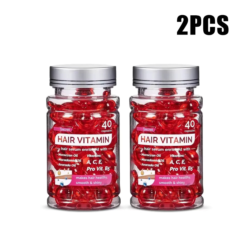 Moroccan Argan Vitamin Oil Hair Repair Capsules